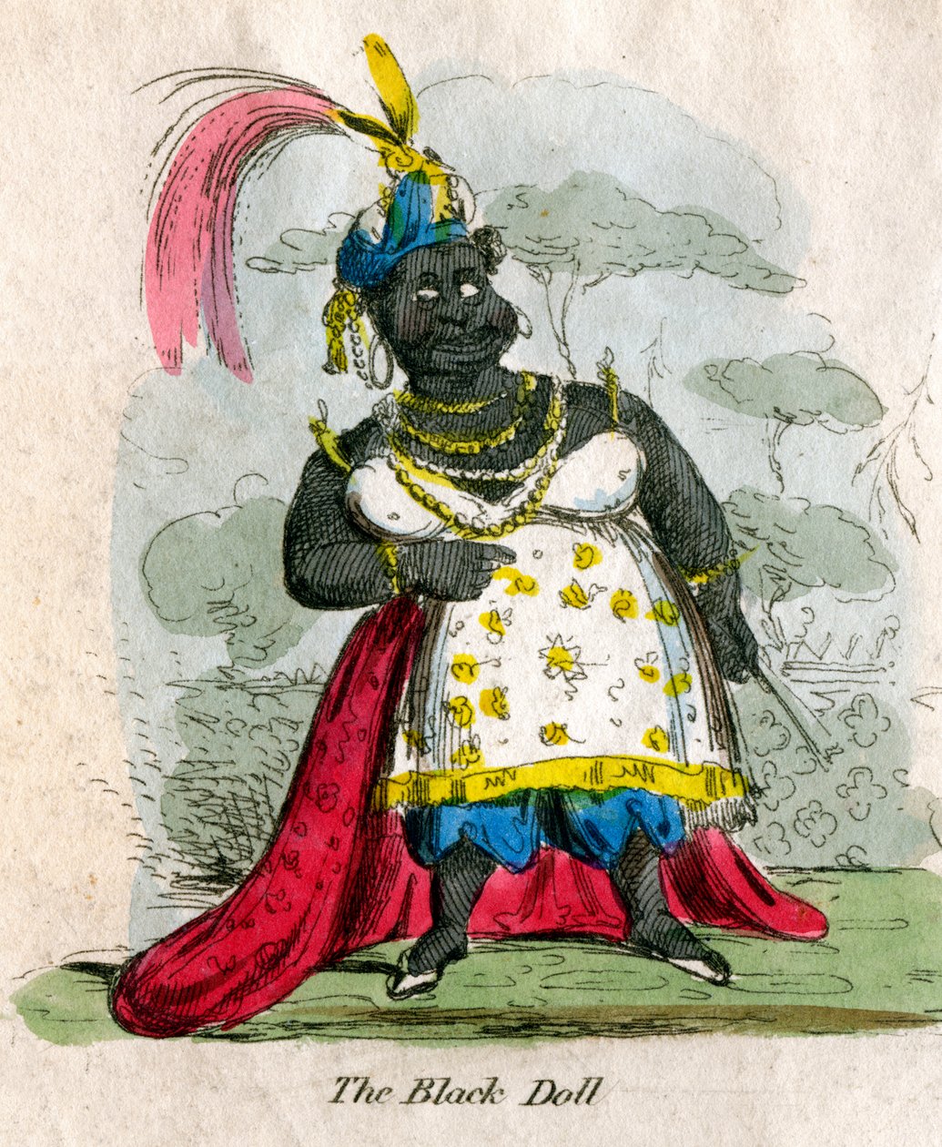 Die schwarze Puppe von Unbekannt