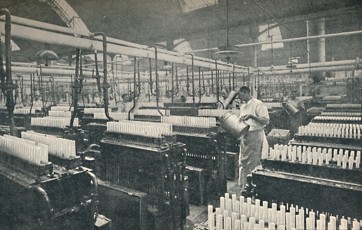 Der Kerzenformraum, um 1917 von Unbekannt