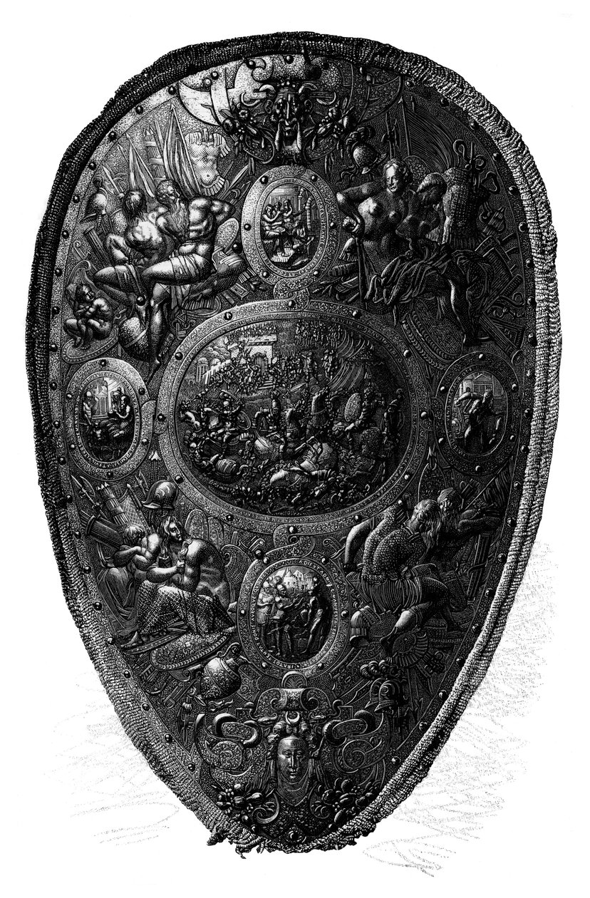 Der Cellini-Schild, 1882 von Unbekannt