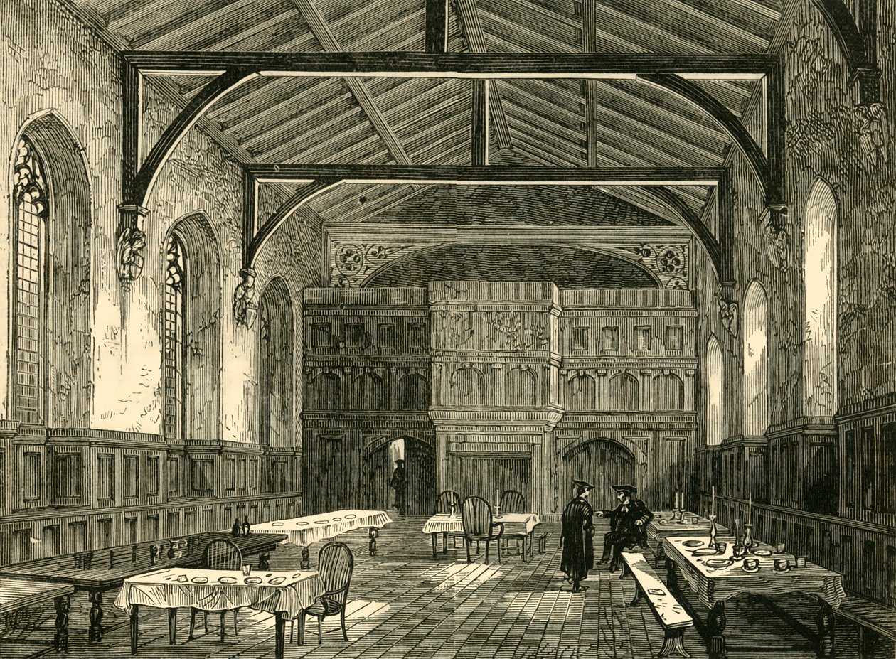 Die College Hall von Unbekannt