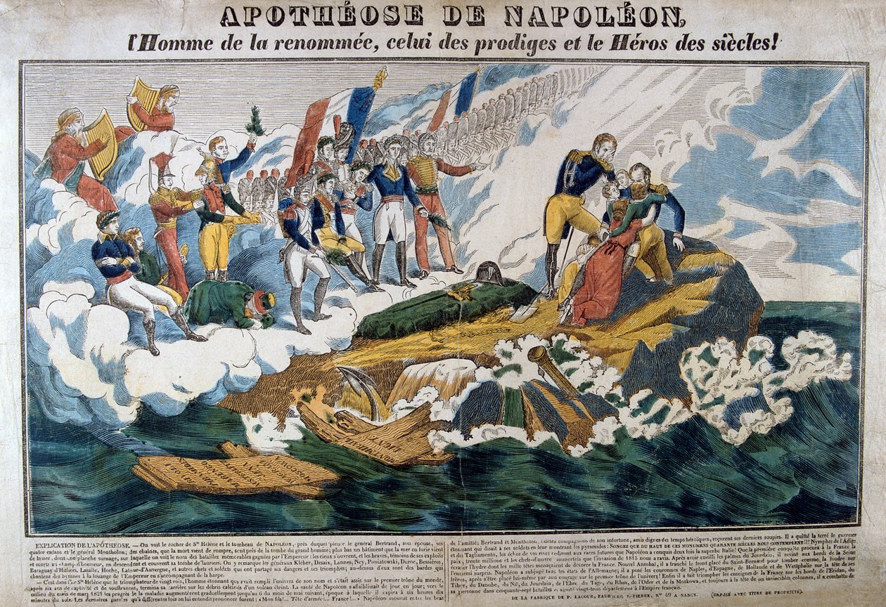 Die Krönung Napoleons, 19. Jahrhundert von Unbekannt