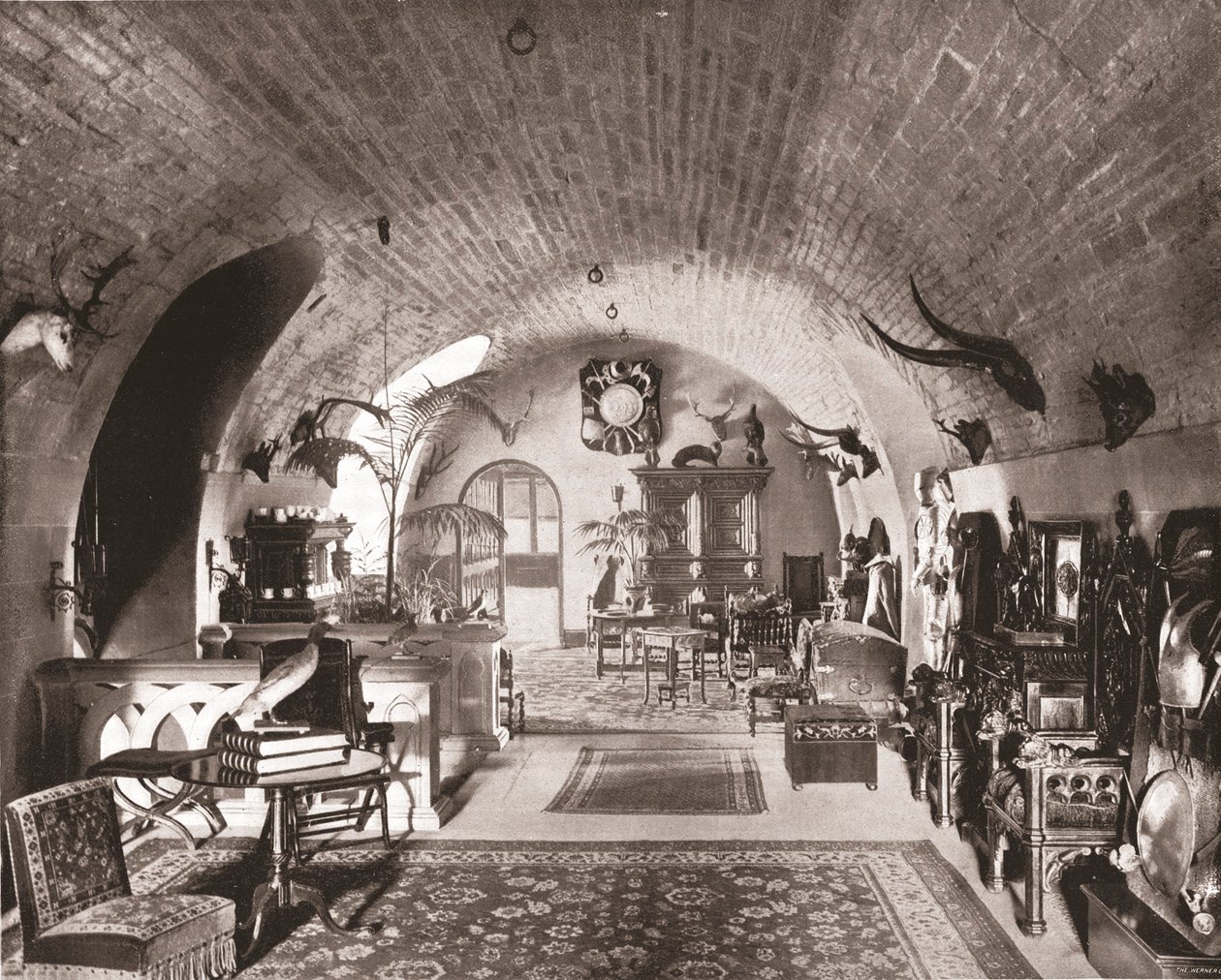 Die Krypta, Glamis Castle, Forfar, Schottland, 1894 von Unbekannt