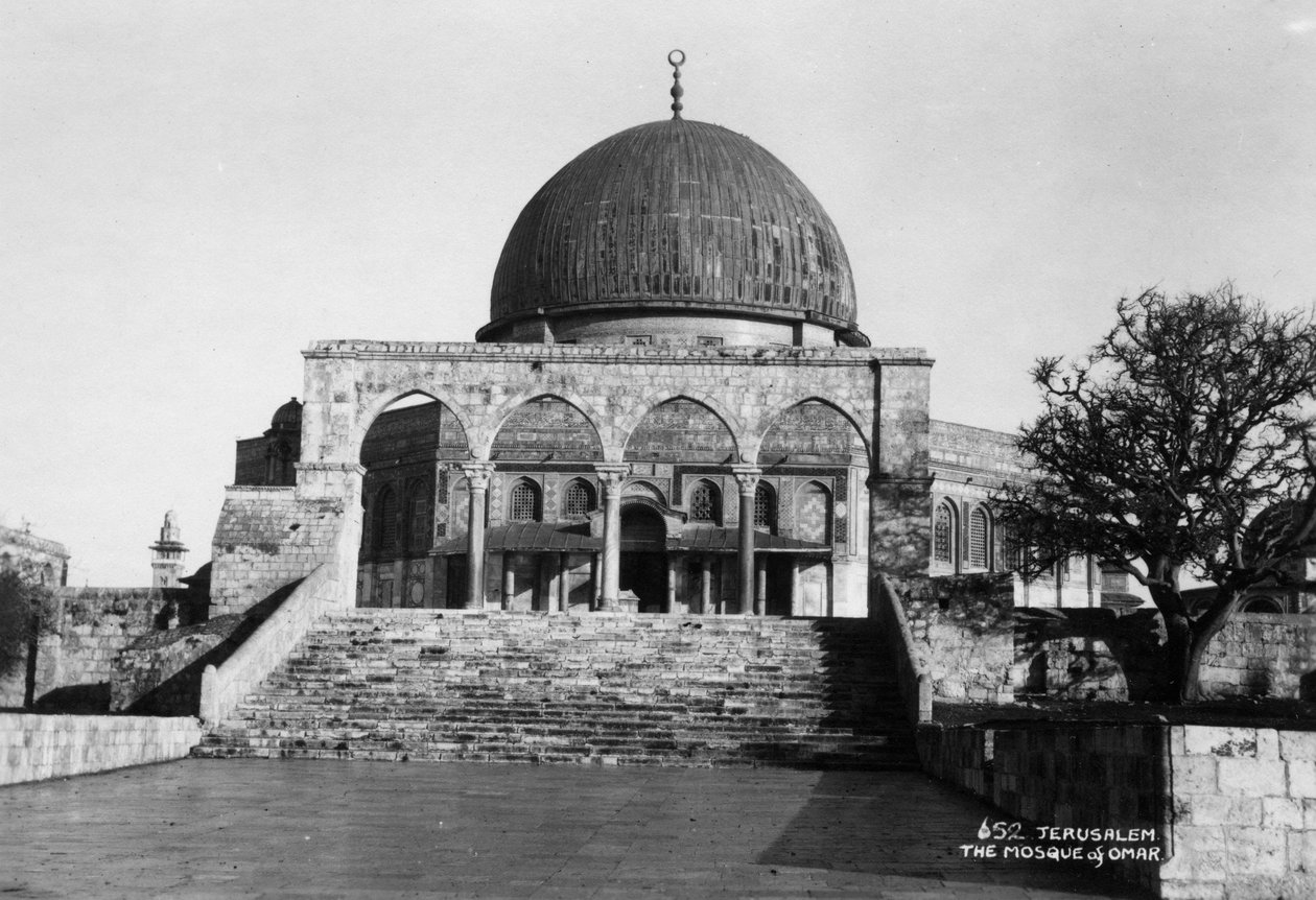 Der Felsendom, Jerusalem von Unbekannt