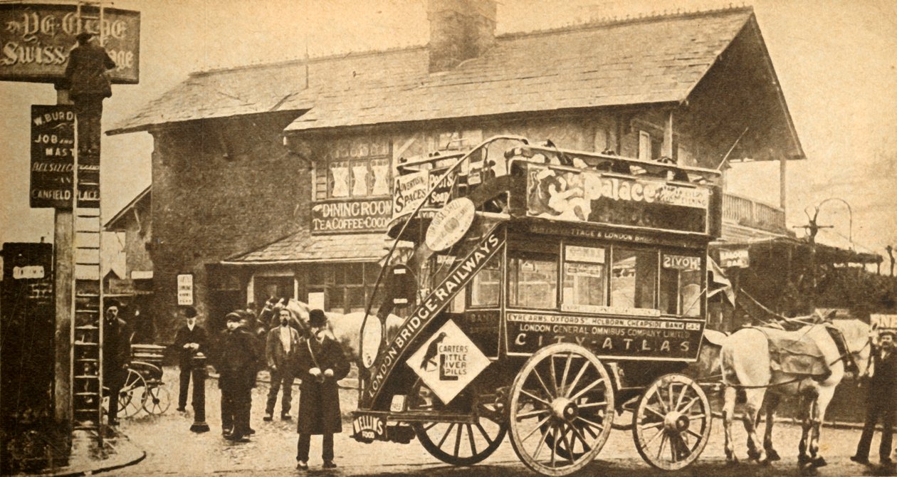 Der Expressbus, 1900, 1933 von Unbekannt