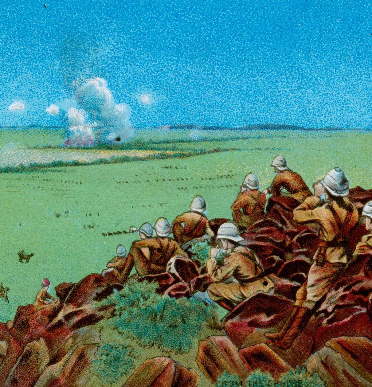 Der Kampf bei Paardeberg von Unbekannt