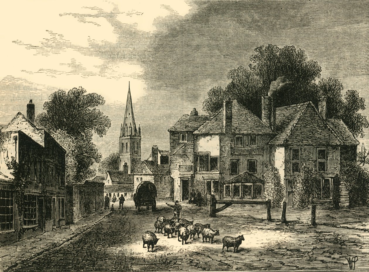 Das Torhaus, Highgate, 1820, um 1876 von Unbekannt