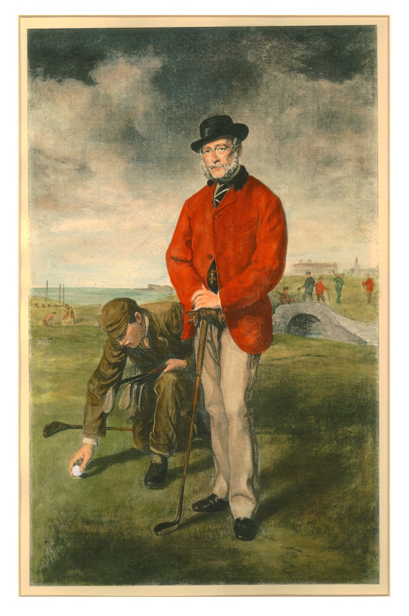 Der Golfer, 19. Jahrhundert von Unbekannt
