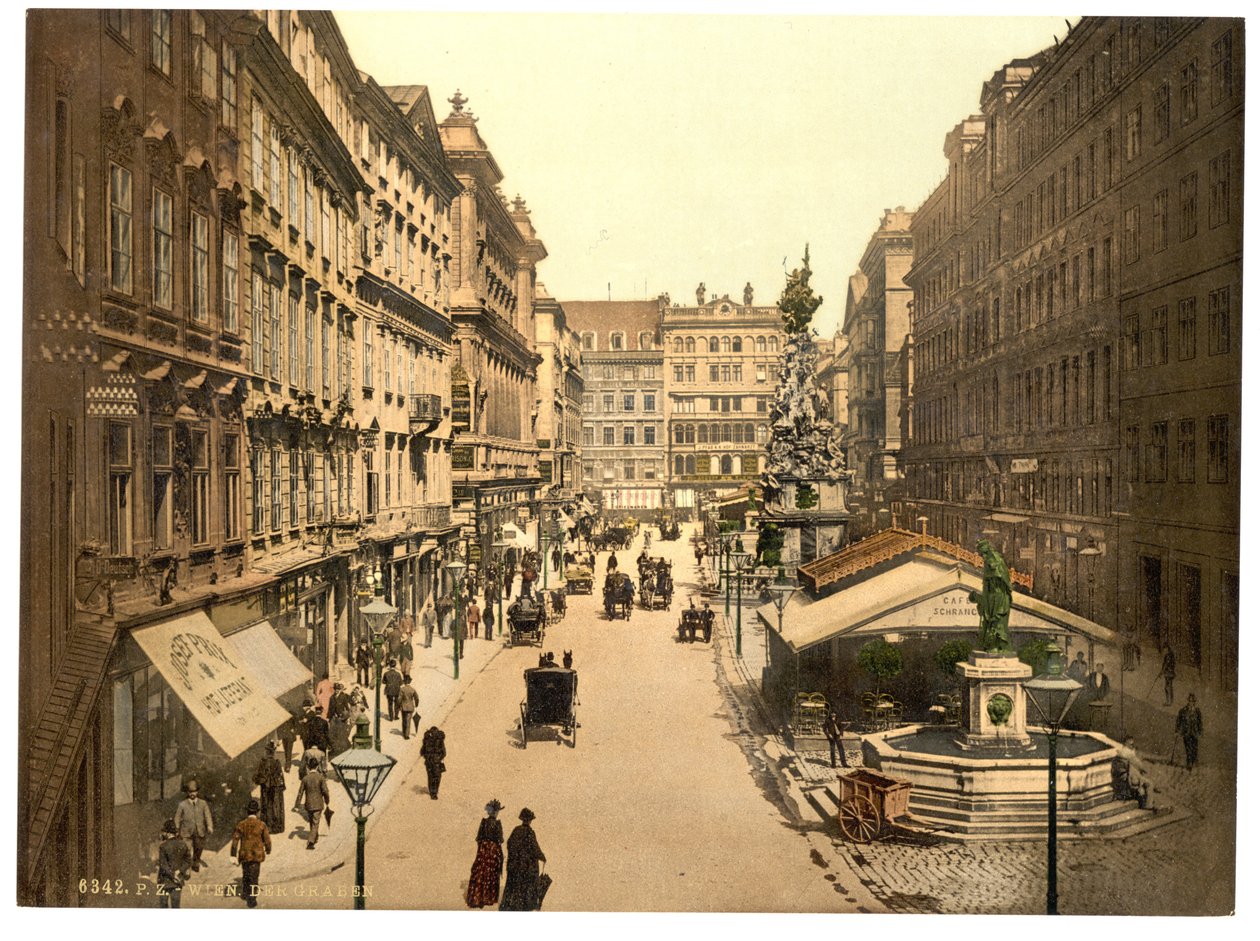 Der Graben, Wien von Unbekannt