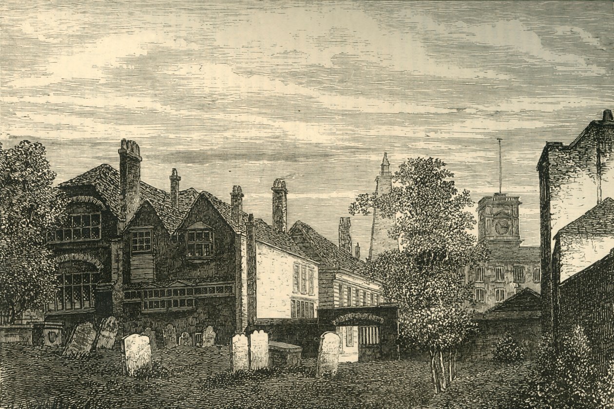 Die Grammar School von St. Olaves von Unbekannt