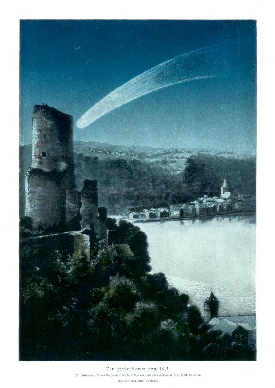 Der Große Komet von 1811, 1900 von Unbekannt