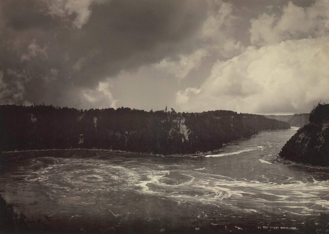 Der große Strudel, Niagara, ca. 1880er von Unbekannt