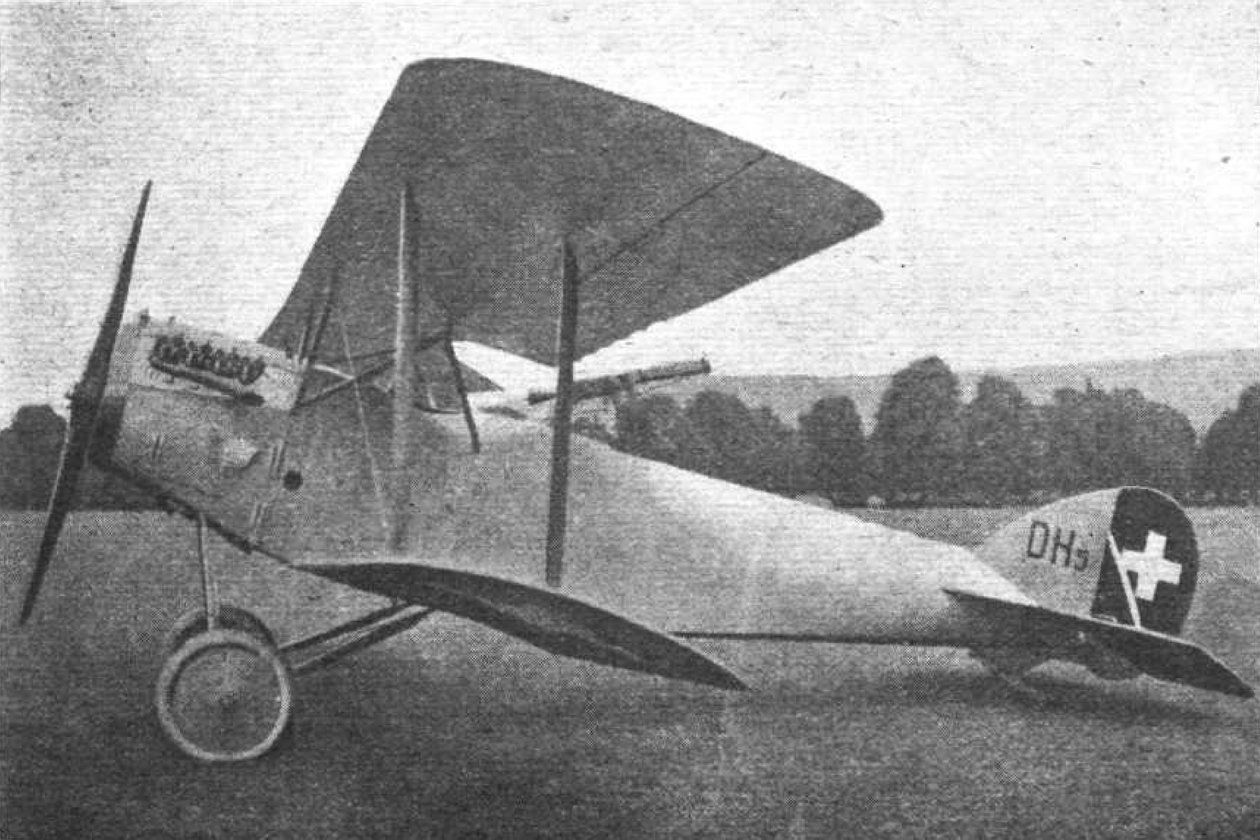 Der Hāfeli DH-5 Jäger aus der Schweiz von Unbekannt