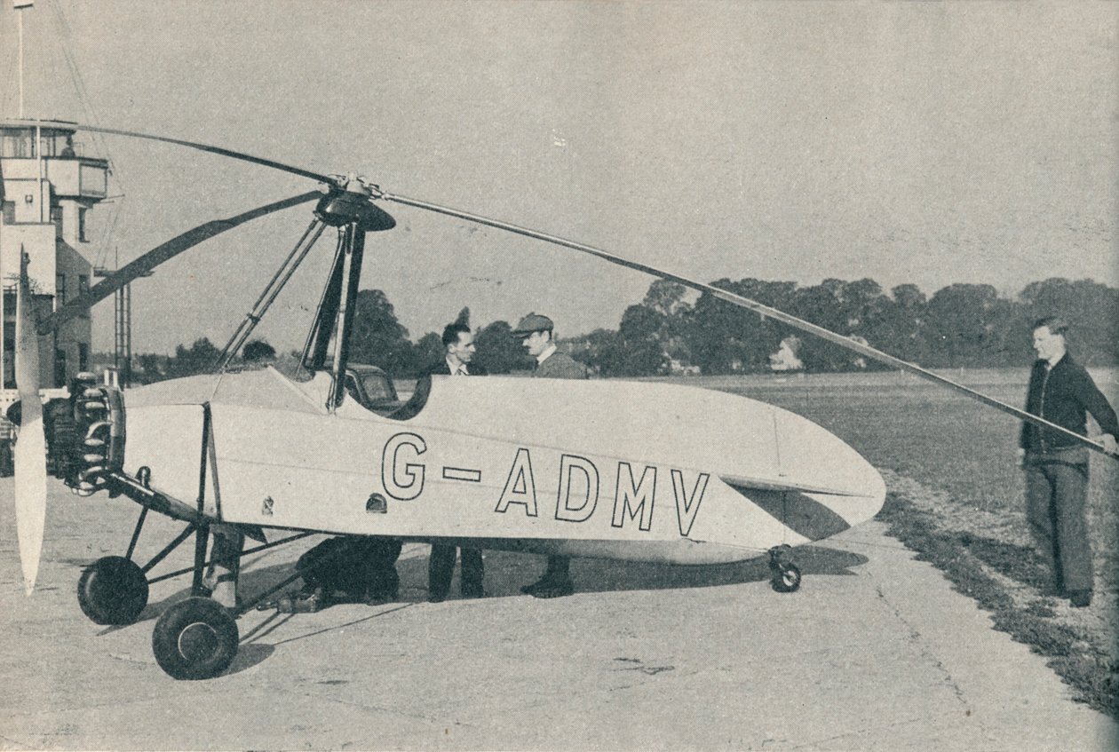 Der Hafner-Gyroplane, ca. 1935-1937 von Unbekannt