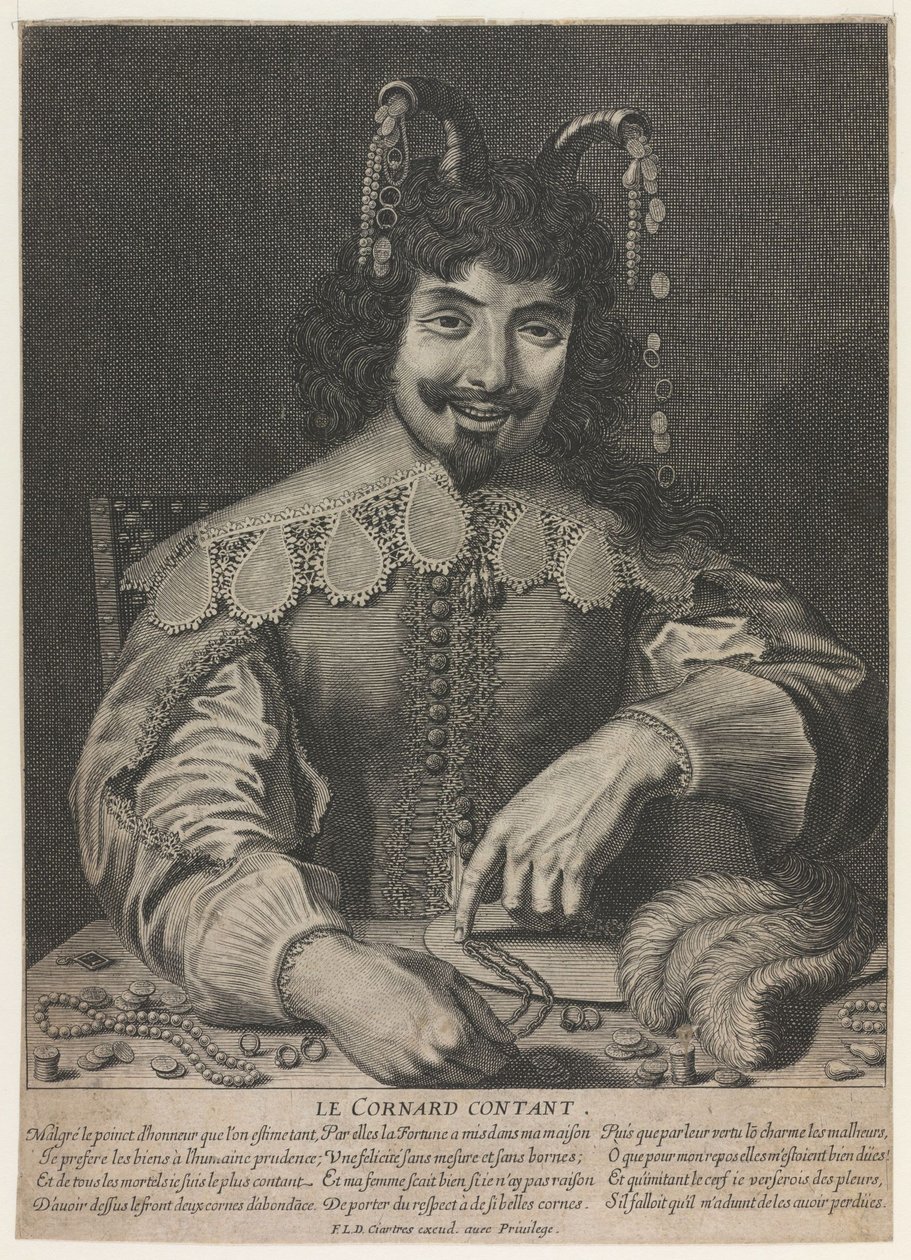 Der glückliche Hahnrei, 1640 von Unbekannt