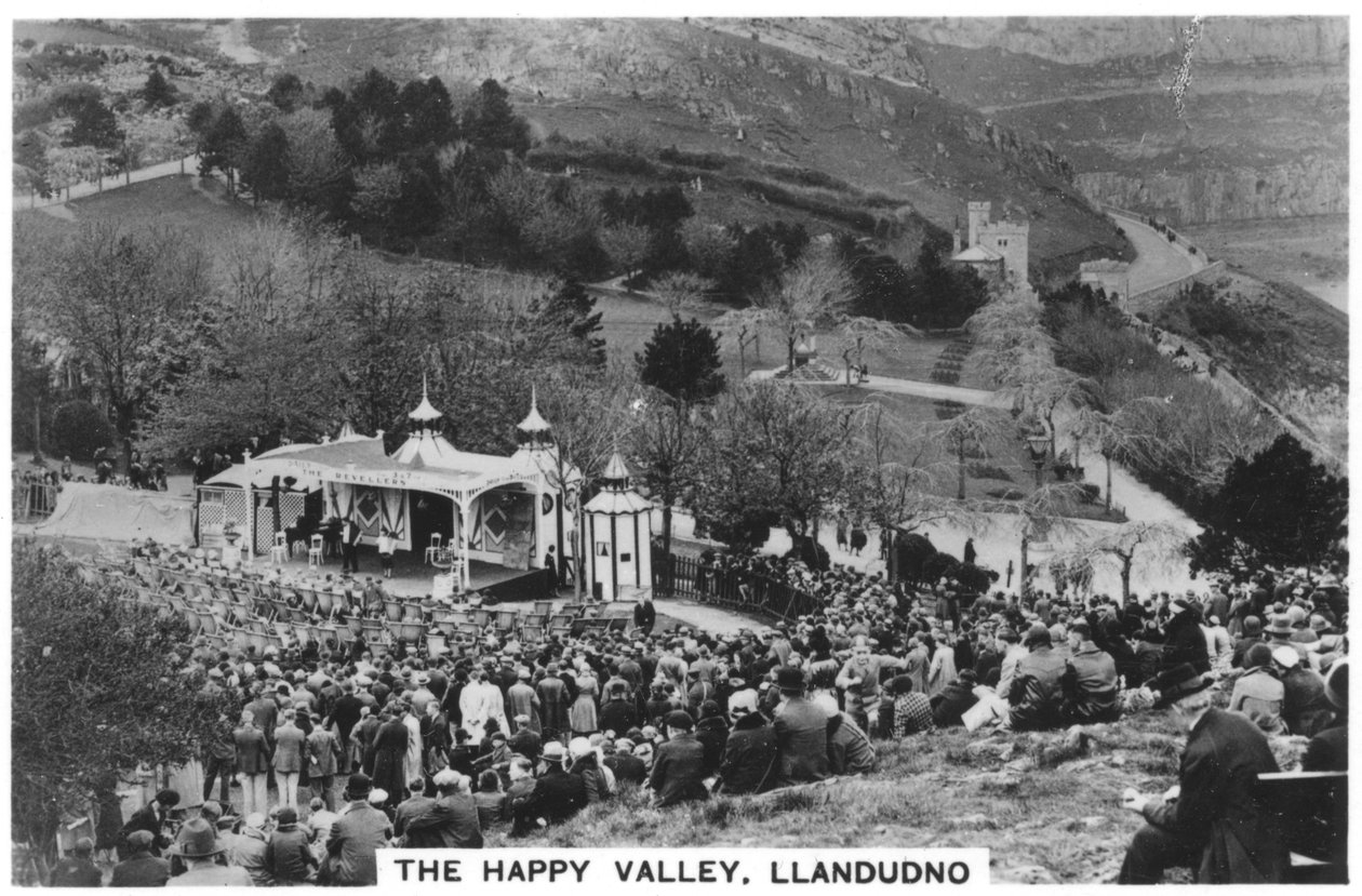 Das glückliche Tal, Llandudno von Unbekannt