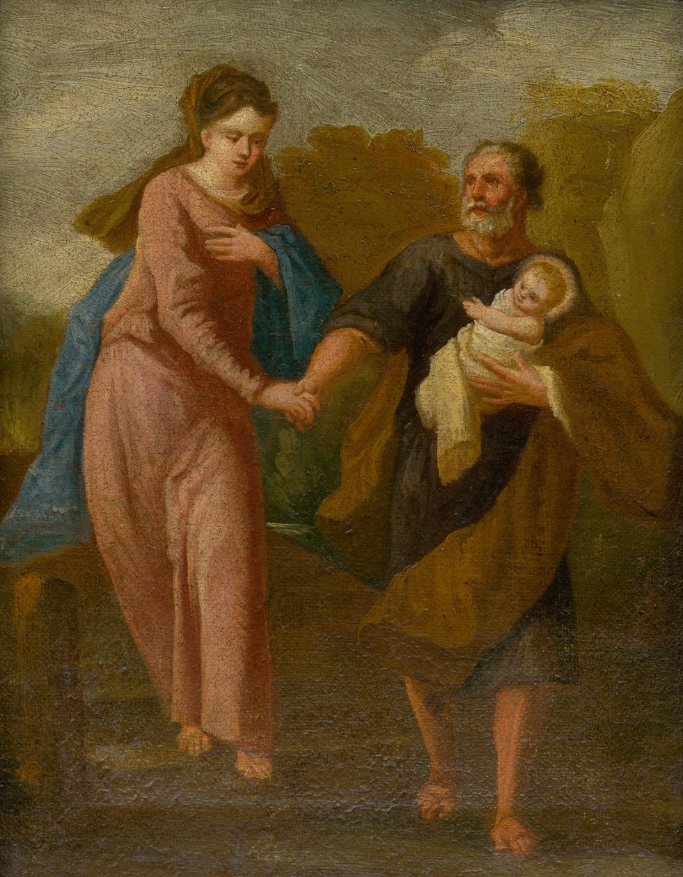 Die Heilige Familie von Unbekannt