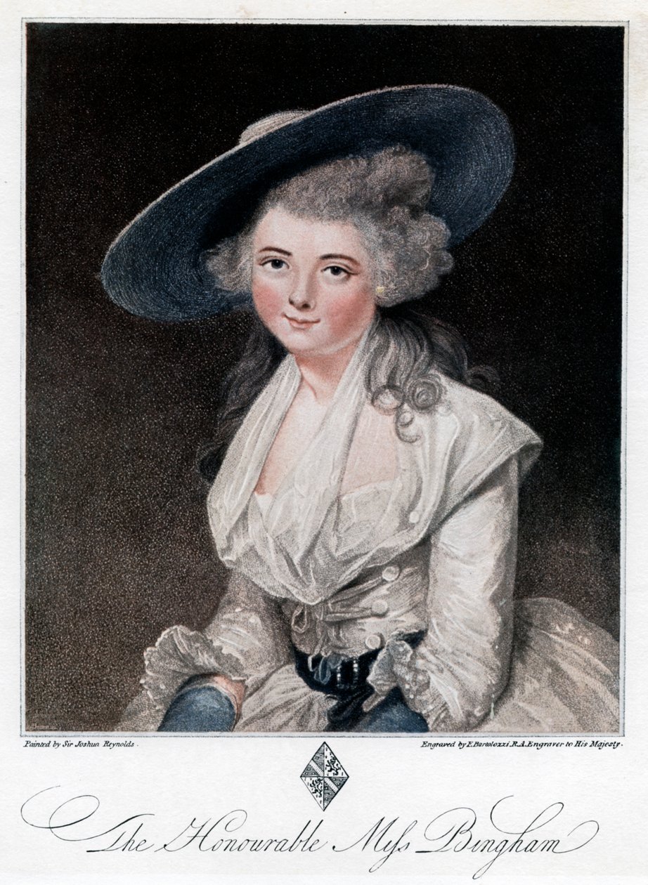 Die ehrenwerte Miss Bingham, 18. Jahrhundert, 1901 von Unbekannt