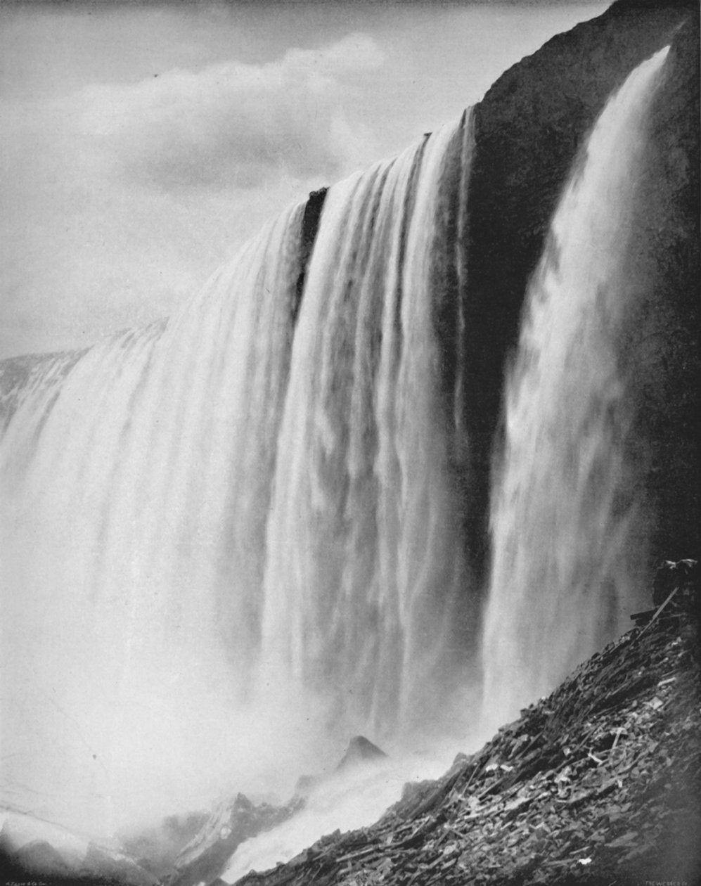 Der Hufeisenfall, 19. Jahrhundert von Unbekannt