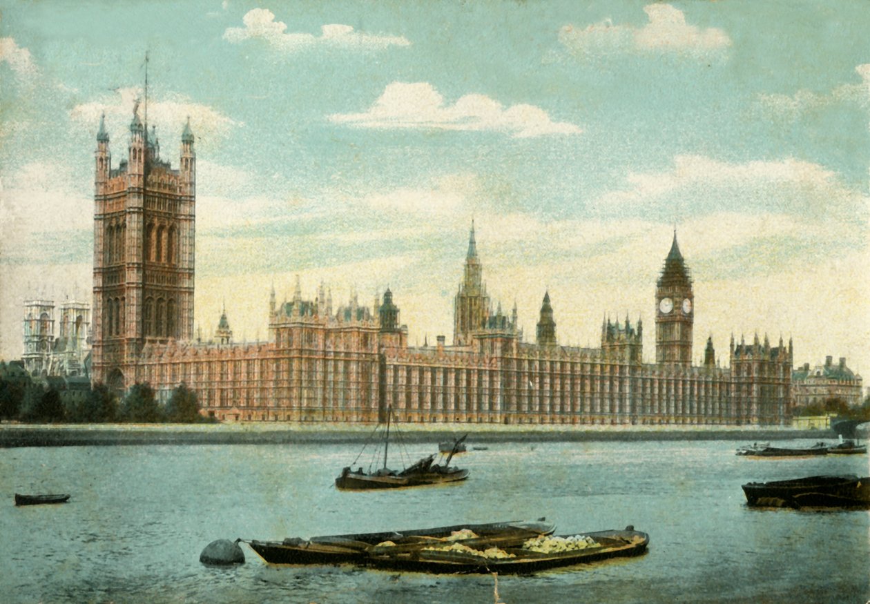 Das Parlament, London, 1906 von Unbekannt