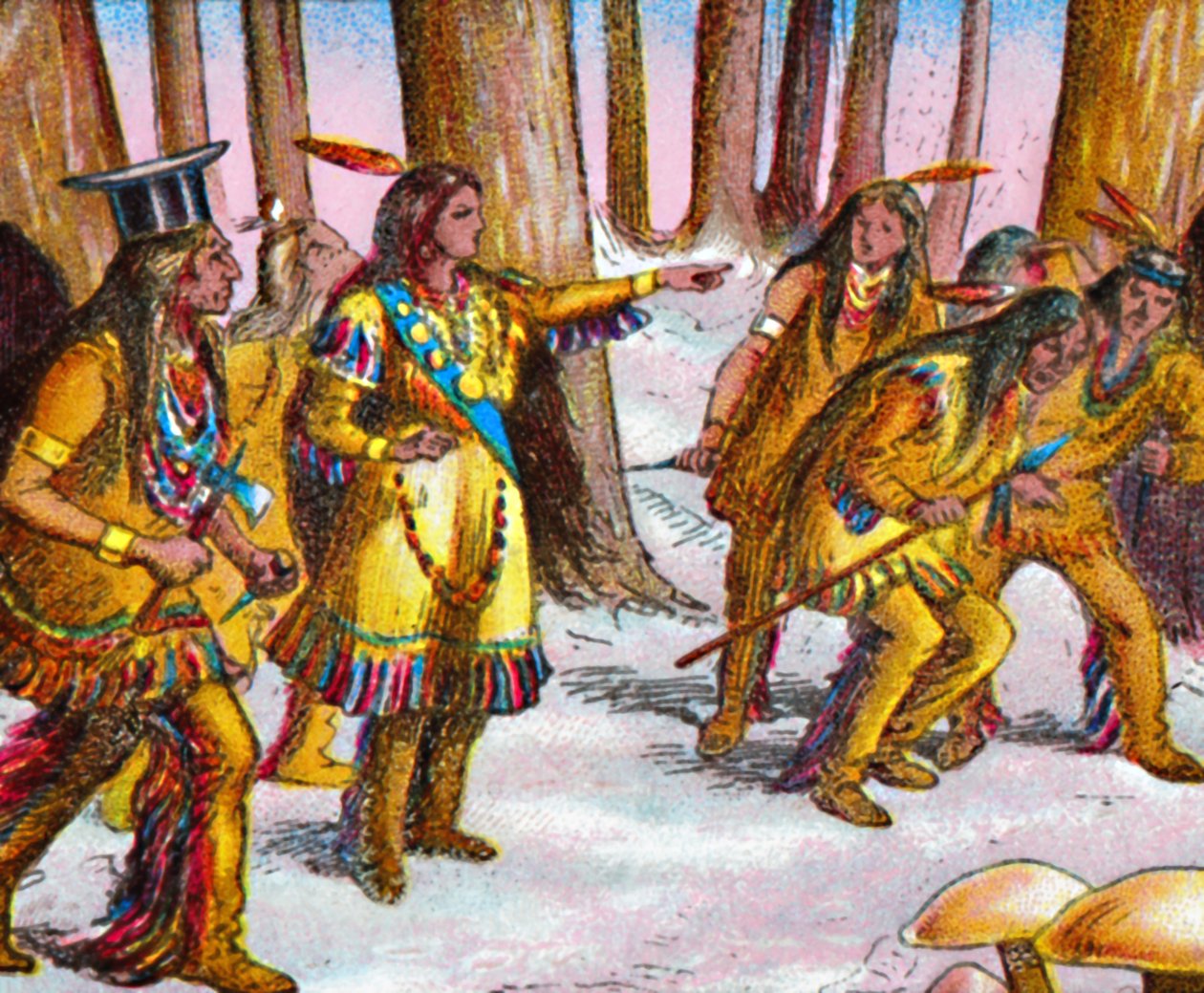 Die Indianer, ca. 1905 von Unbekannt