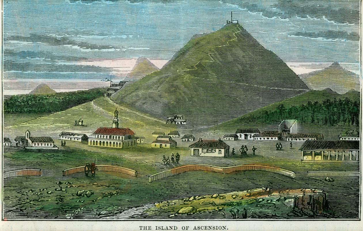 Die Insel Ascension von Unbekannt