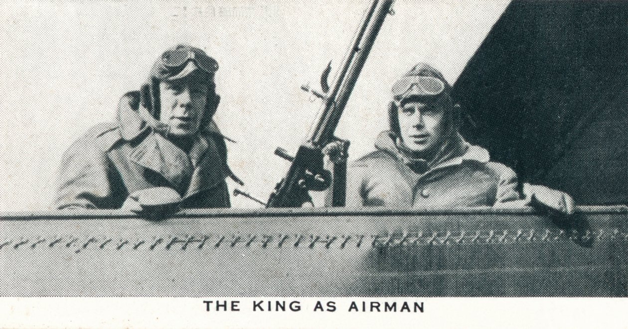Der König als Flieger von Unbekannt