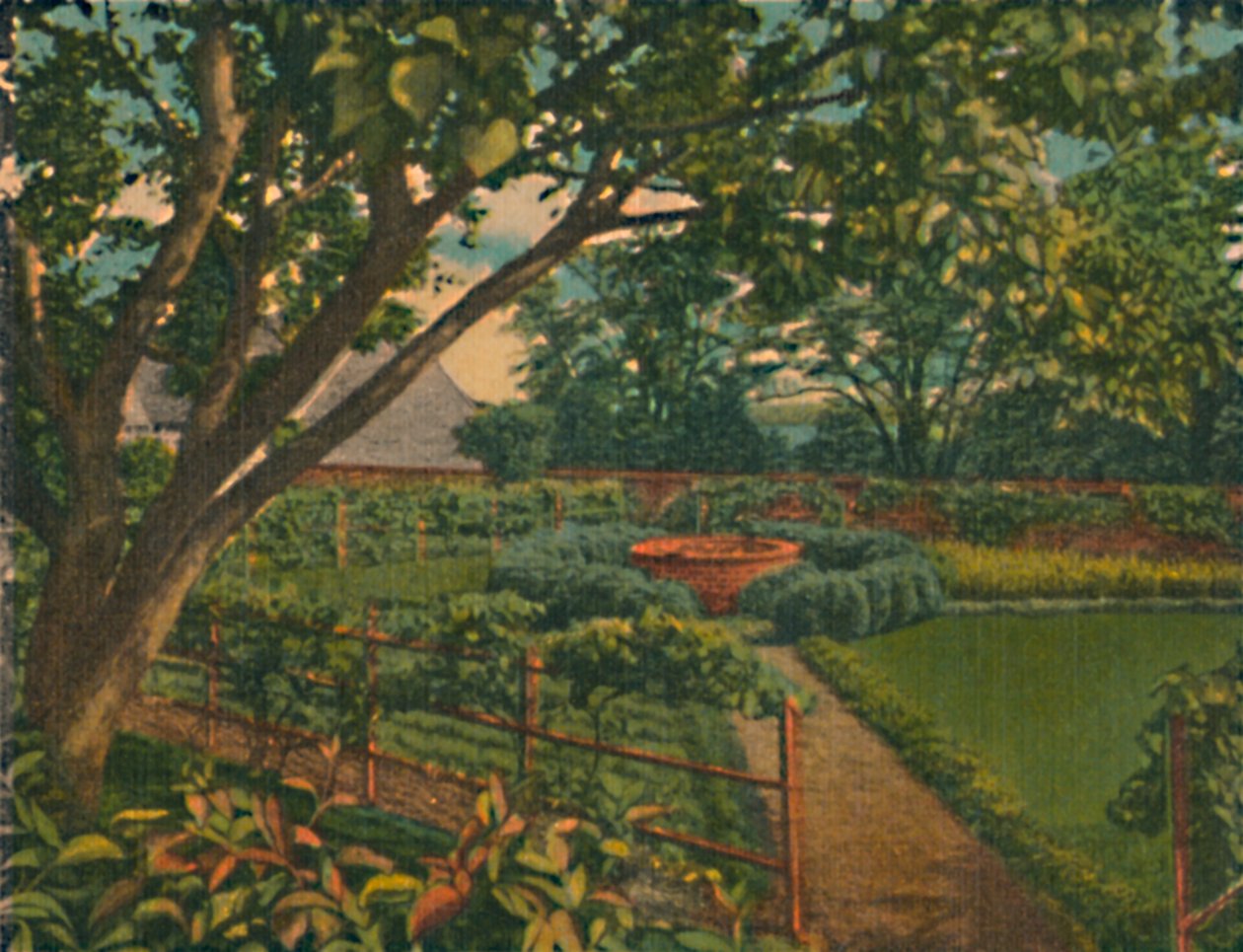 Der Küchengarten, 1946 von Unbekannt