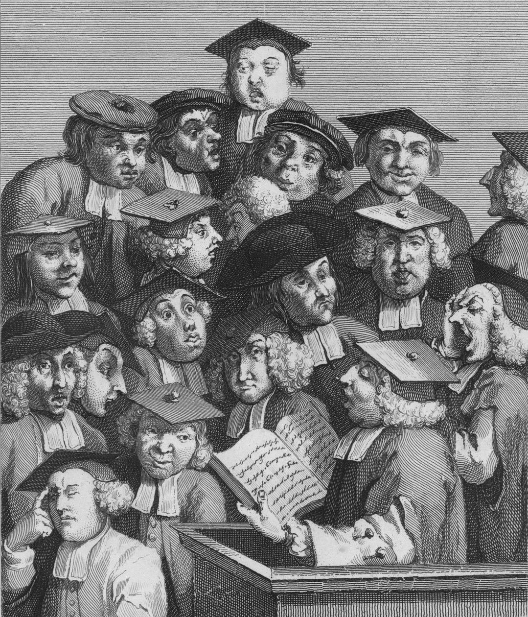 Die Vorlesung, 1736, 1830er von Unbekannt