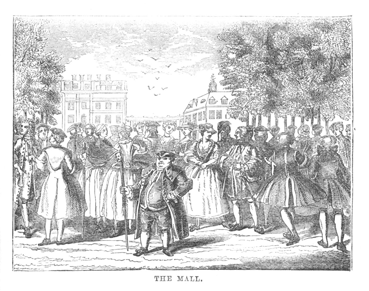 The Mall, ca. 1870 von Unbekannt