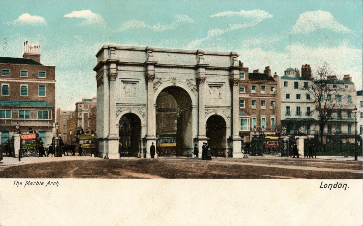 Der Marble Arch, ca. 1910 von Unbekannt