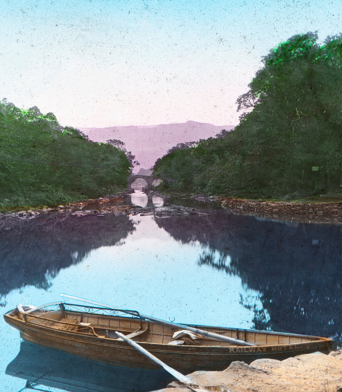 Das Treffen der Wasser, Killarney, ca. 1910 von Unbekannt