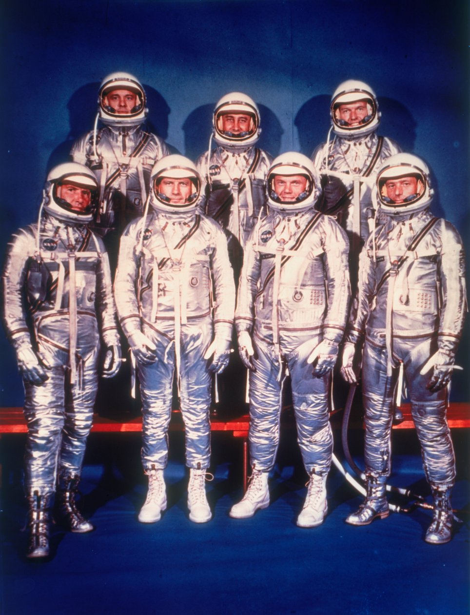 Die Mercury Seven Astronauten, 1959 von Unbekannt
