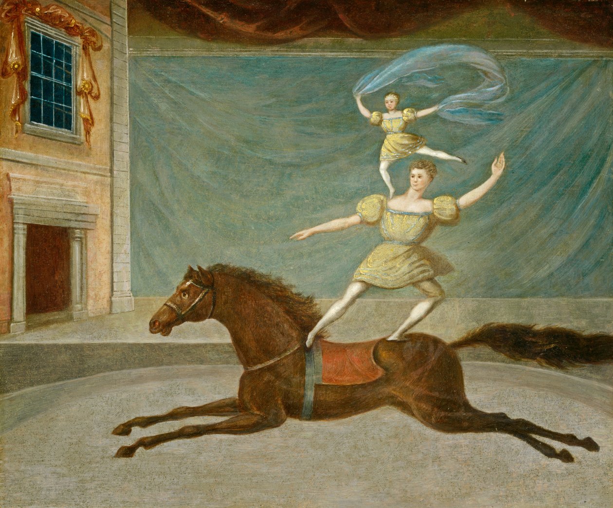 Die Reitakrobaten von Unbekannt