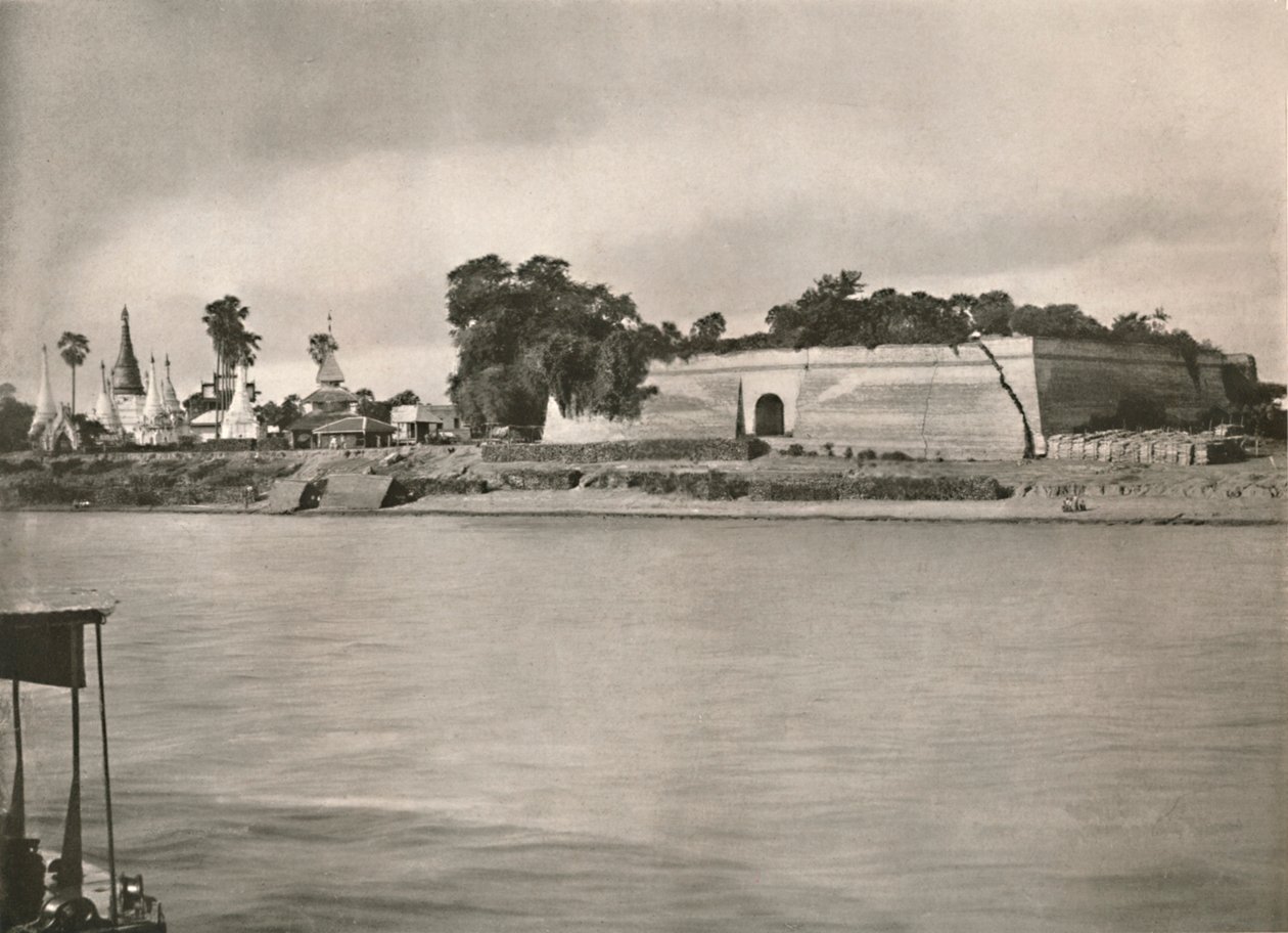 Das Murhla Fort am Irrawaddy, 1900 von Unbekannt