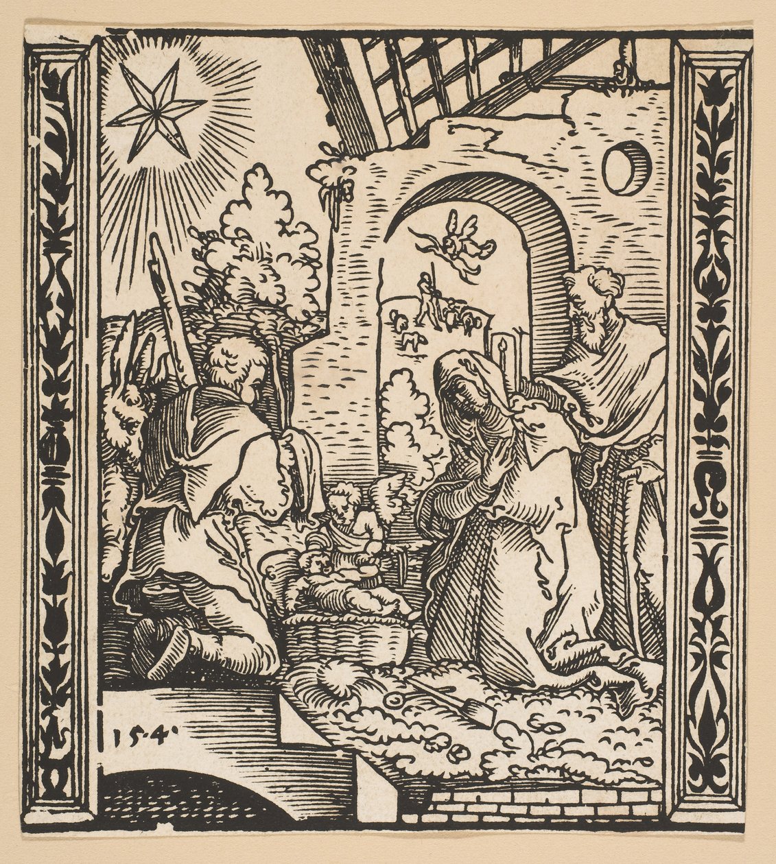 Die Geburt Christi von Unbekannt