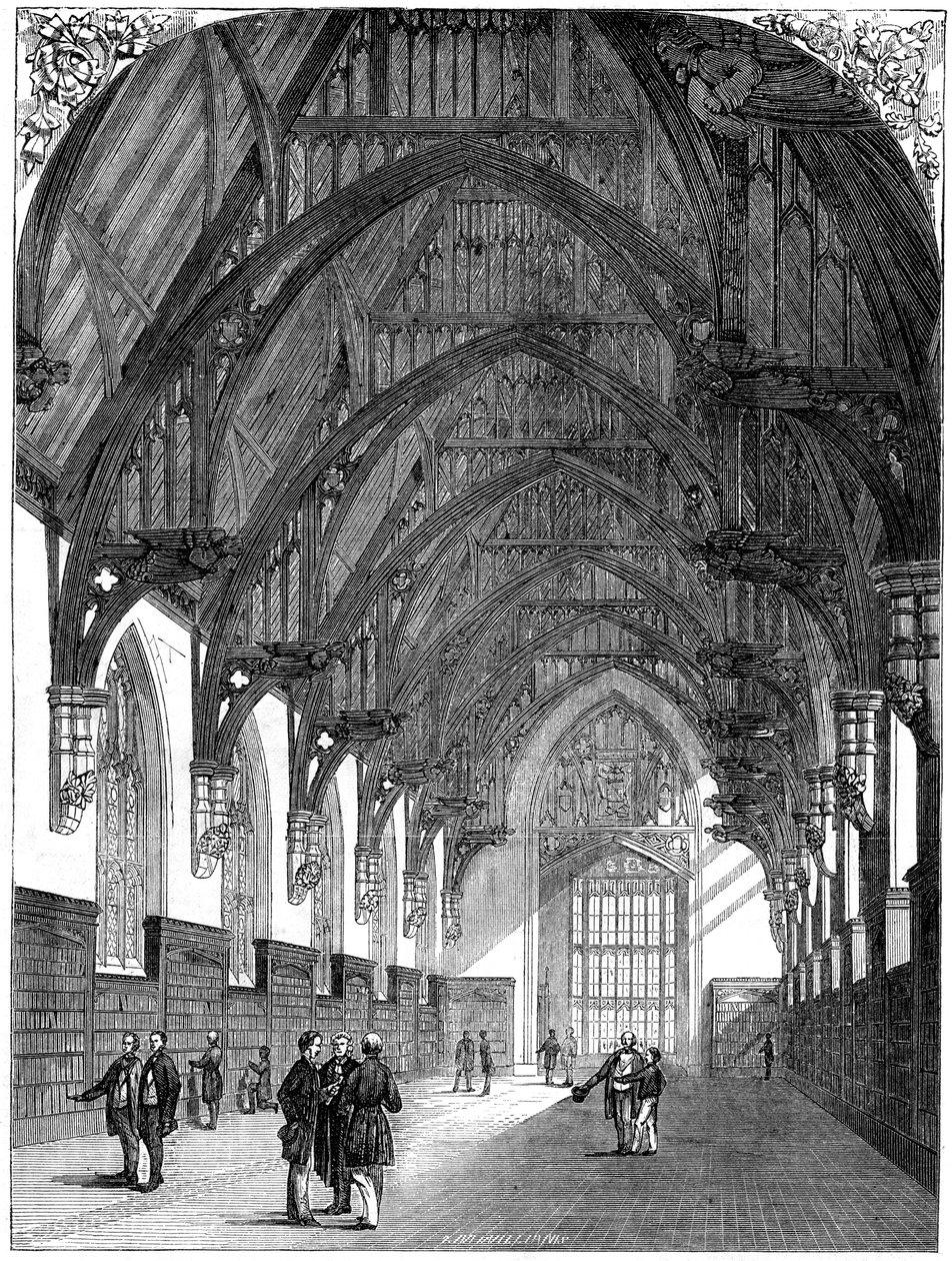 Die neue Middle Temple Bibliothek von Unbekannt