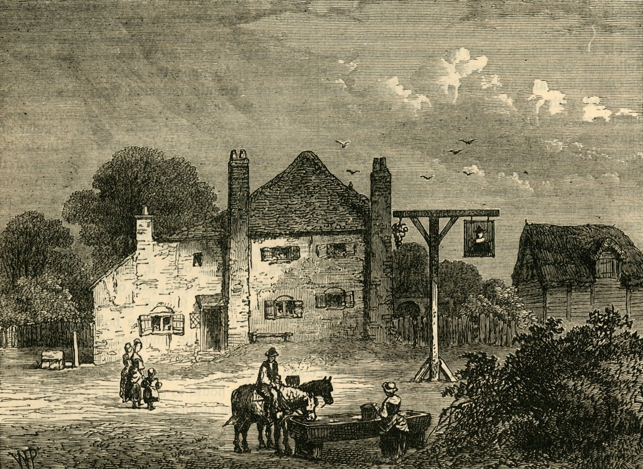Die alte Mutter Red Cap, 1746 von Unbekannt