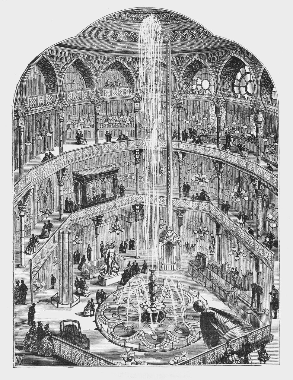 Das Panoptikum, 1854 1897 von Unbekannt