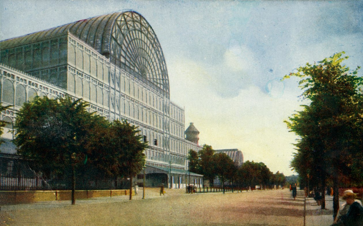 Die Parade, Crystal Palace, Sydenham, ca. 1915 von Unbekannt