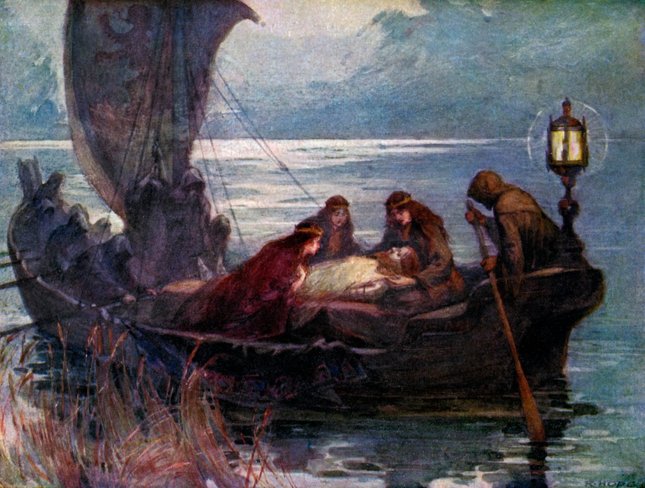 Der Tod von Arthur von Unbekannt