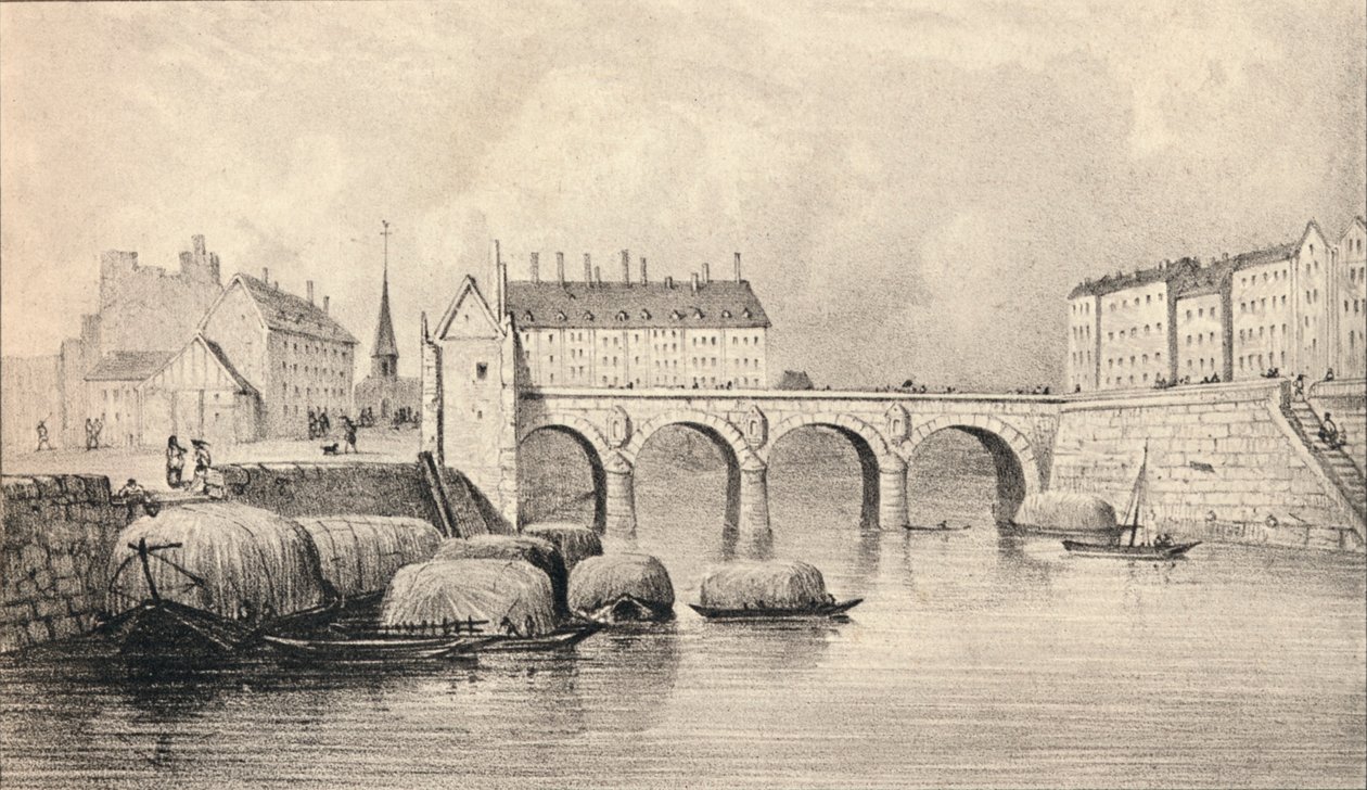 Die Pont Marie, 1915 von Unbekannt
