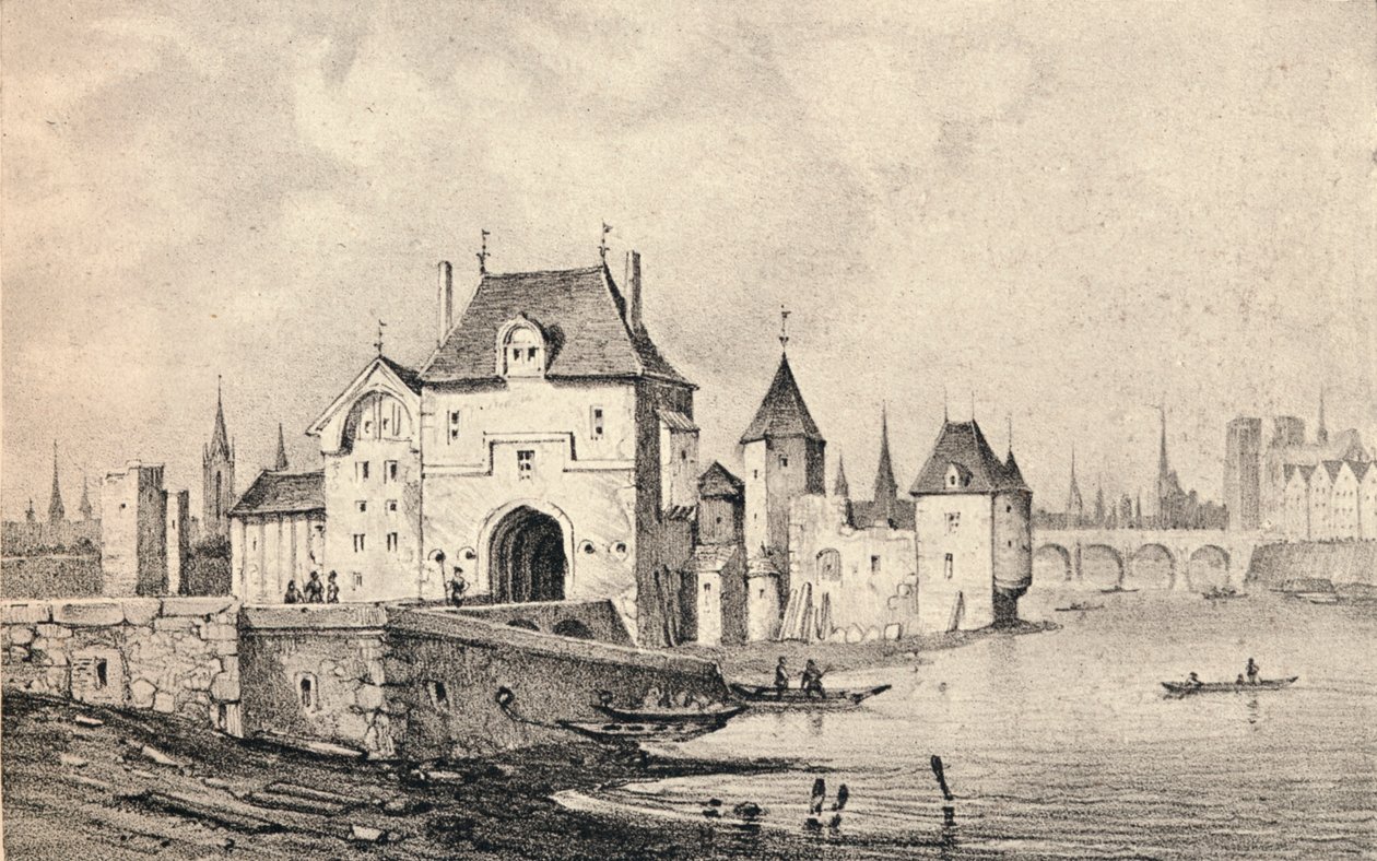 Das Porte St Bernard, 1915 von Unbekannt