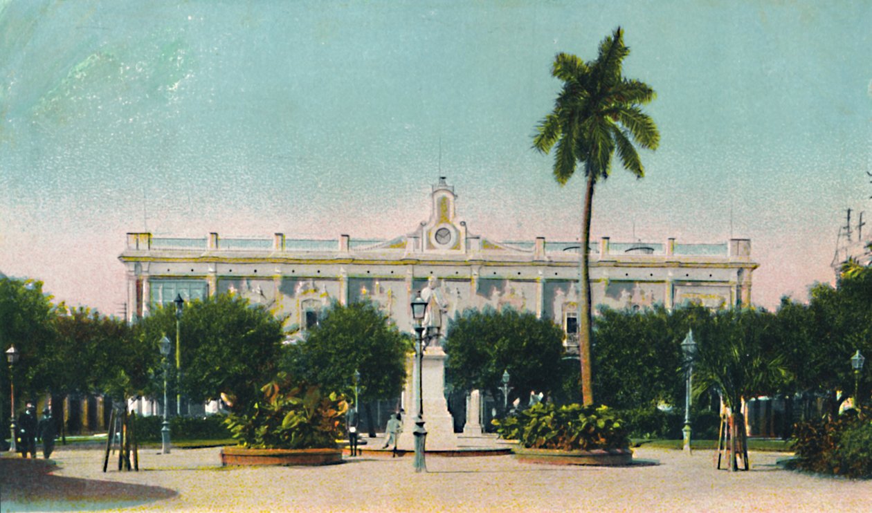 Der Präsidentenpalast - Palacio Presidencial, Havanna, um 1910 von Unbekannt