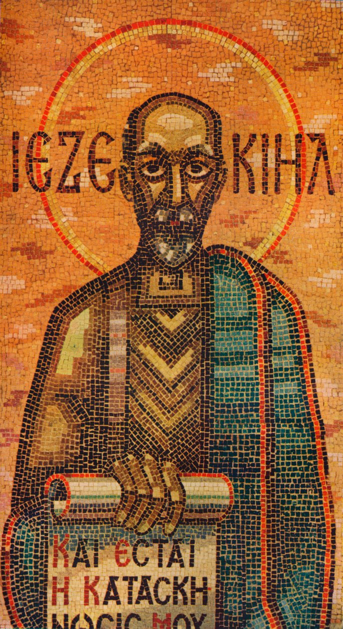 Der Prophet Ezechiel, 1935 von Unbekannt