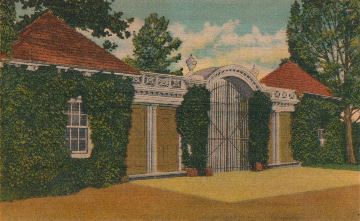Der öffentliche Eingang, 1946 von Unbekannt