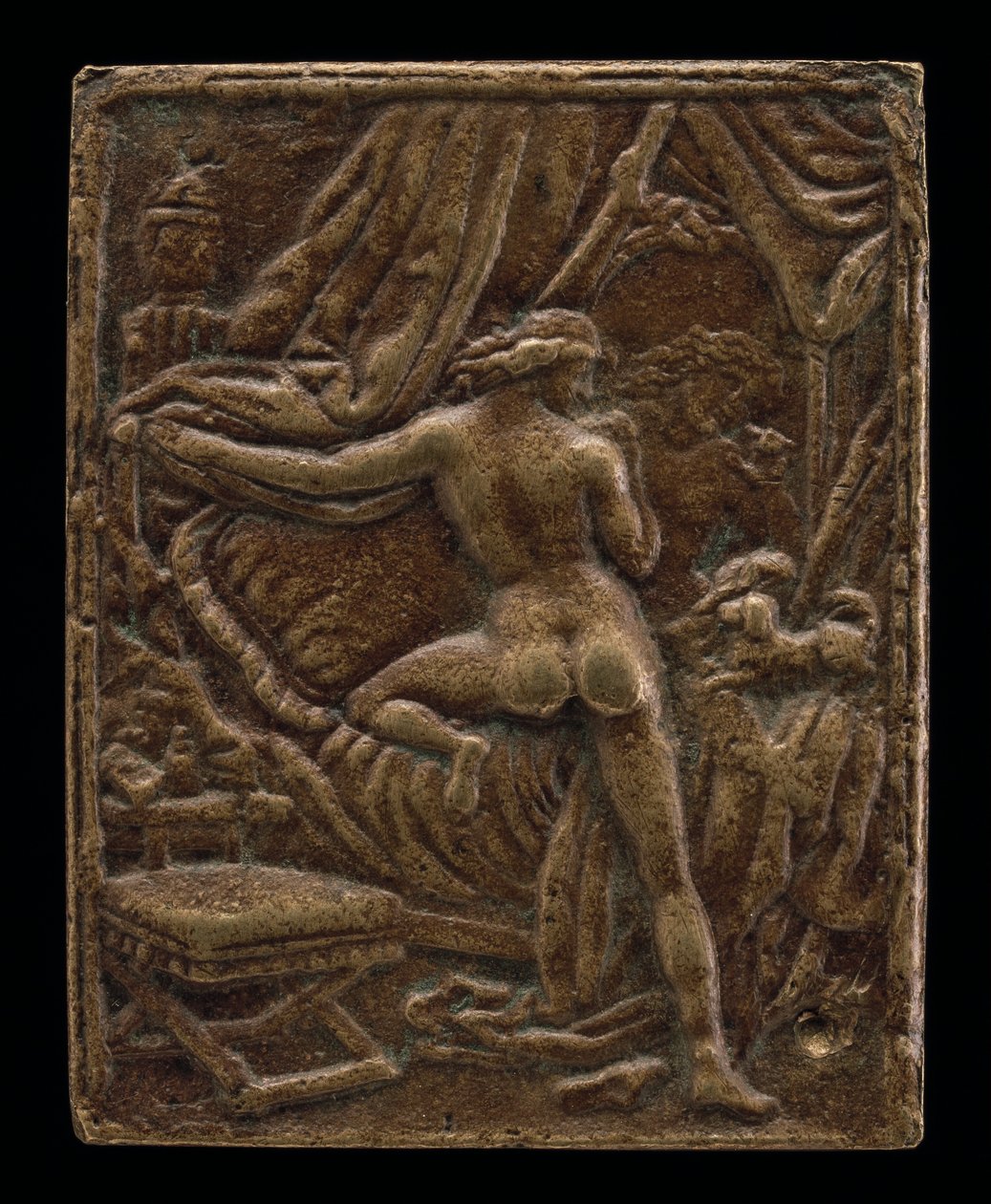 Die Vergewaltigung der Lucretia, 16. Jahrhundert von Unbekannt