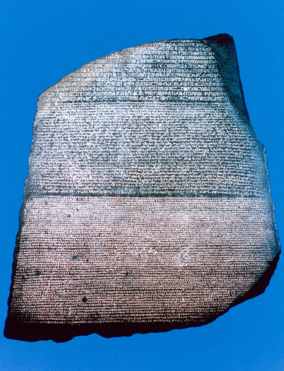 Der Stein von Rosetta, 196 v. Chr. von Unbekannt
