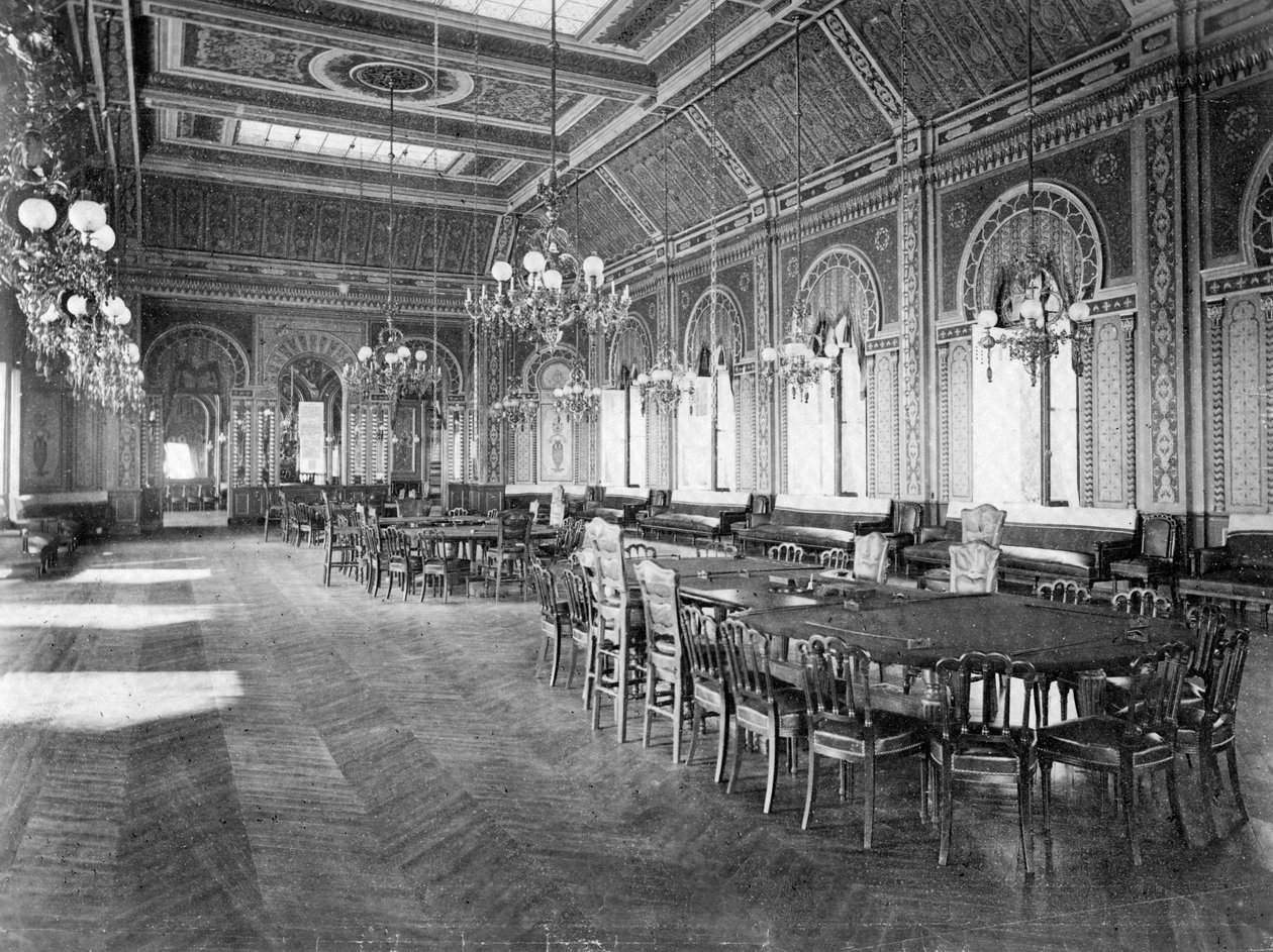 Das Roulettesalon, Monte Carlo, Monaco von Unbekannt