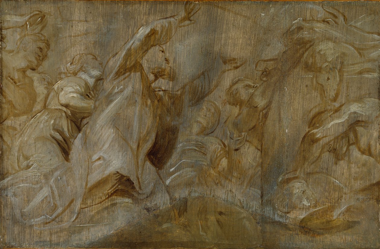 Das Opfer Noahs, um 1620 von Unbekannt