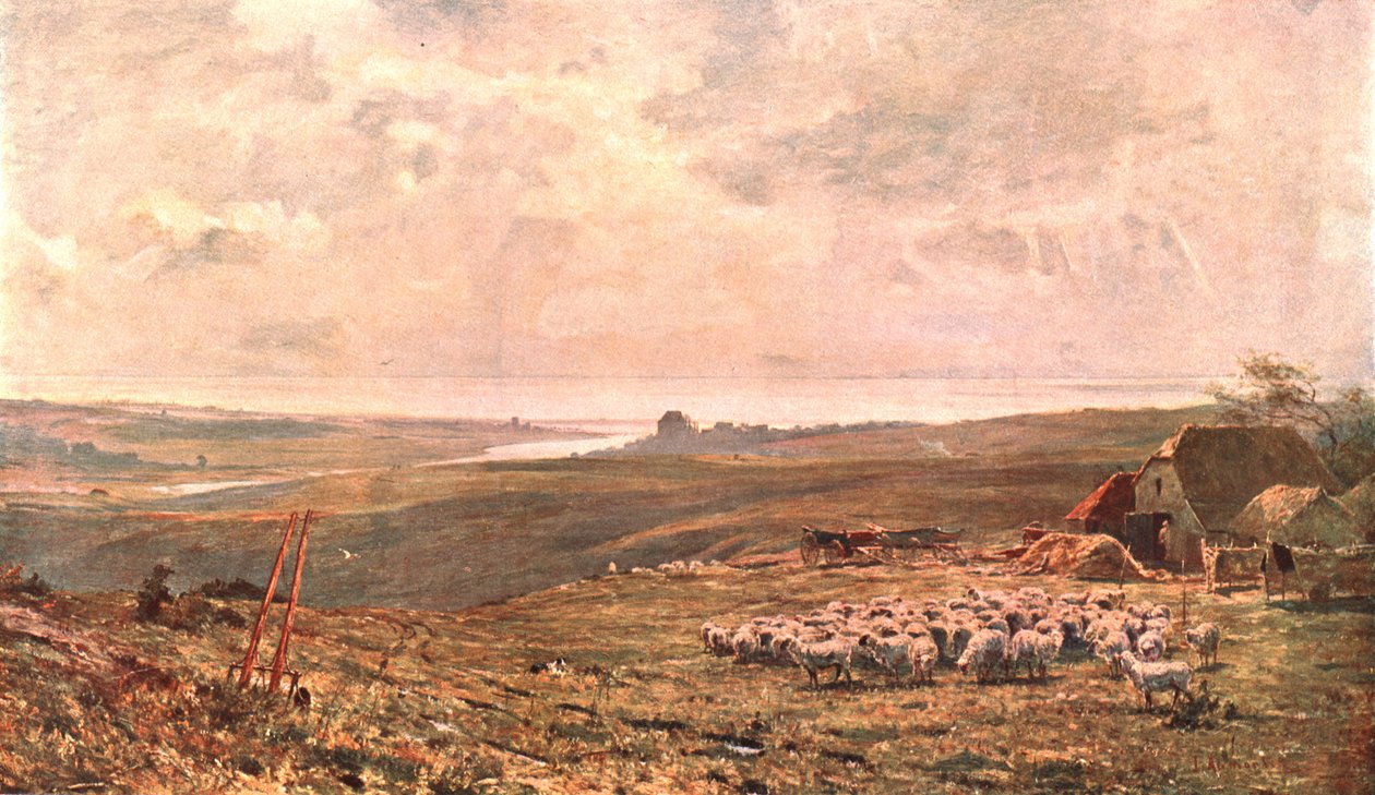 Der Silberstreif am Horizont, 1890, ca. 1902 von Unbekannt